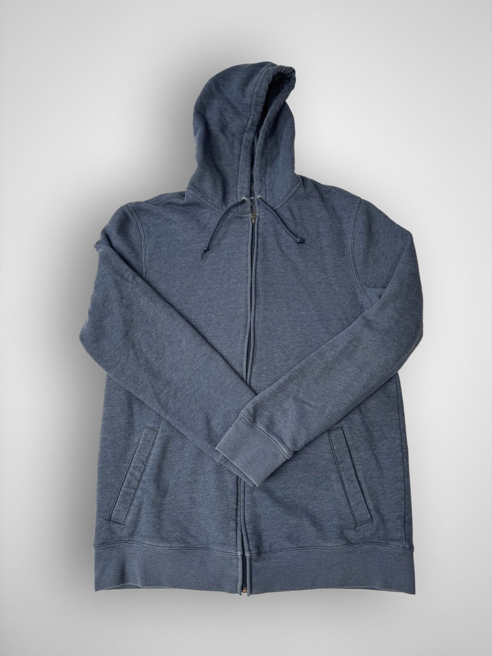croft & barrow Men's Charcoal Zip-Up Hooded Sweatshirt